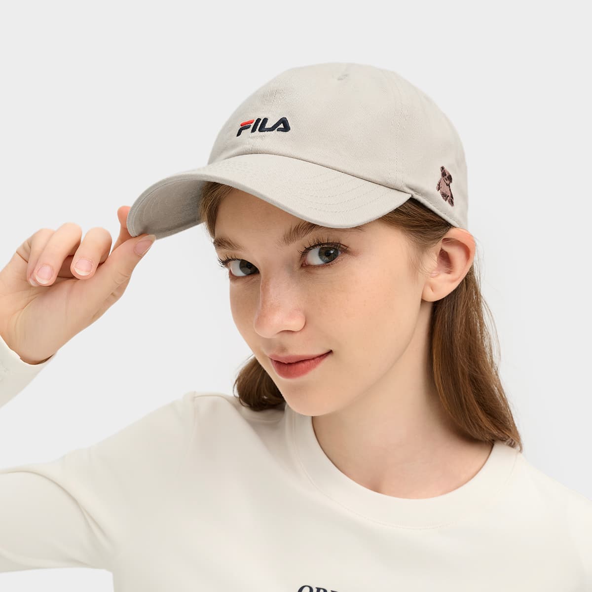 Кепка FILA ORIGINALE Хлопок полиэстер Бейсболки Унисекс Разноцветные - изображение 6