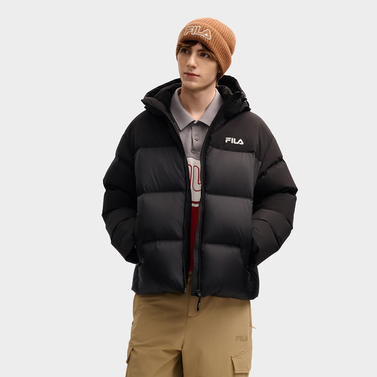 Зимняя куртка FILA ORIGINALE Мужской пуховик - изображение 3
