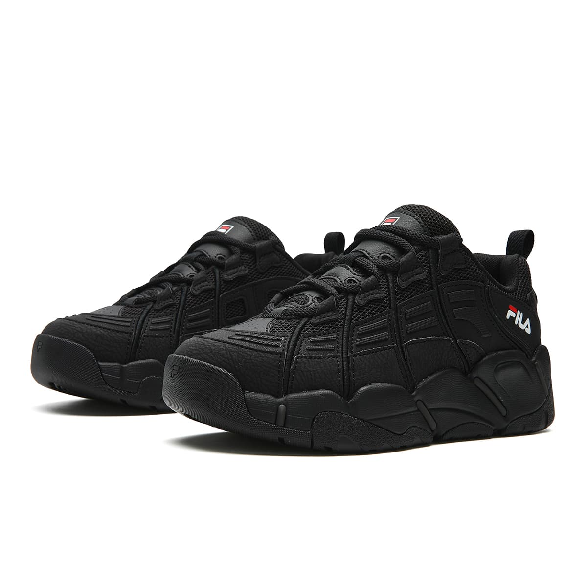 Кроссовки FILA Basket Массивные кроссовки Low Топ Черный мужской - изображение 5