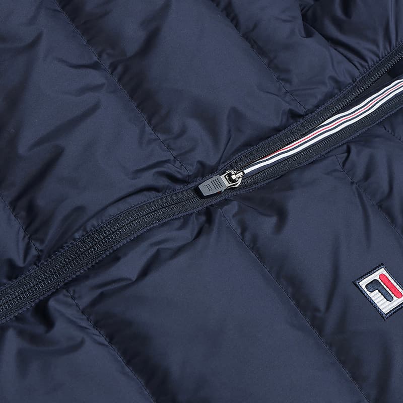 Куртка FILA Теннис Пуховый жилет Мужской RD Королевский синий - изображение 5