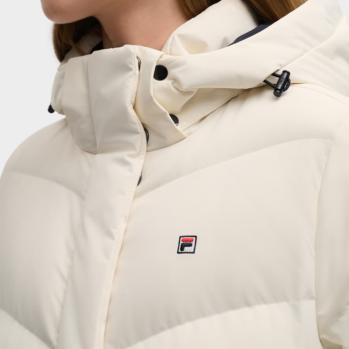 Пуховик Fila Heritage Пуховик Женские Белый - изображение 6