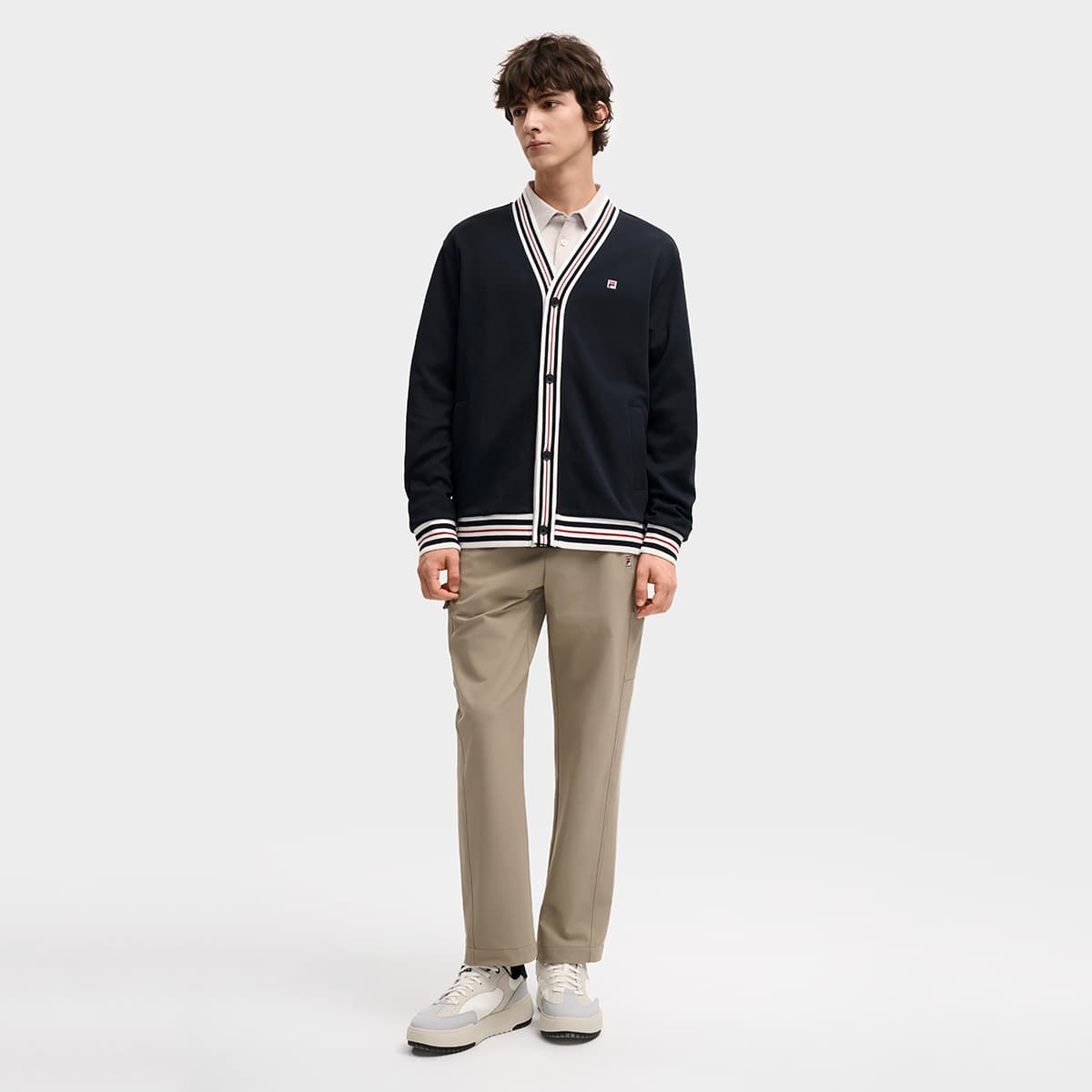 Fila Heritage Трикотаж Мужской Легенда Синий - изображение 6
