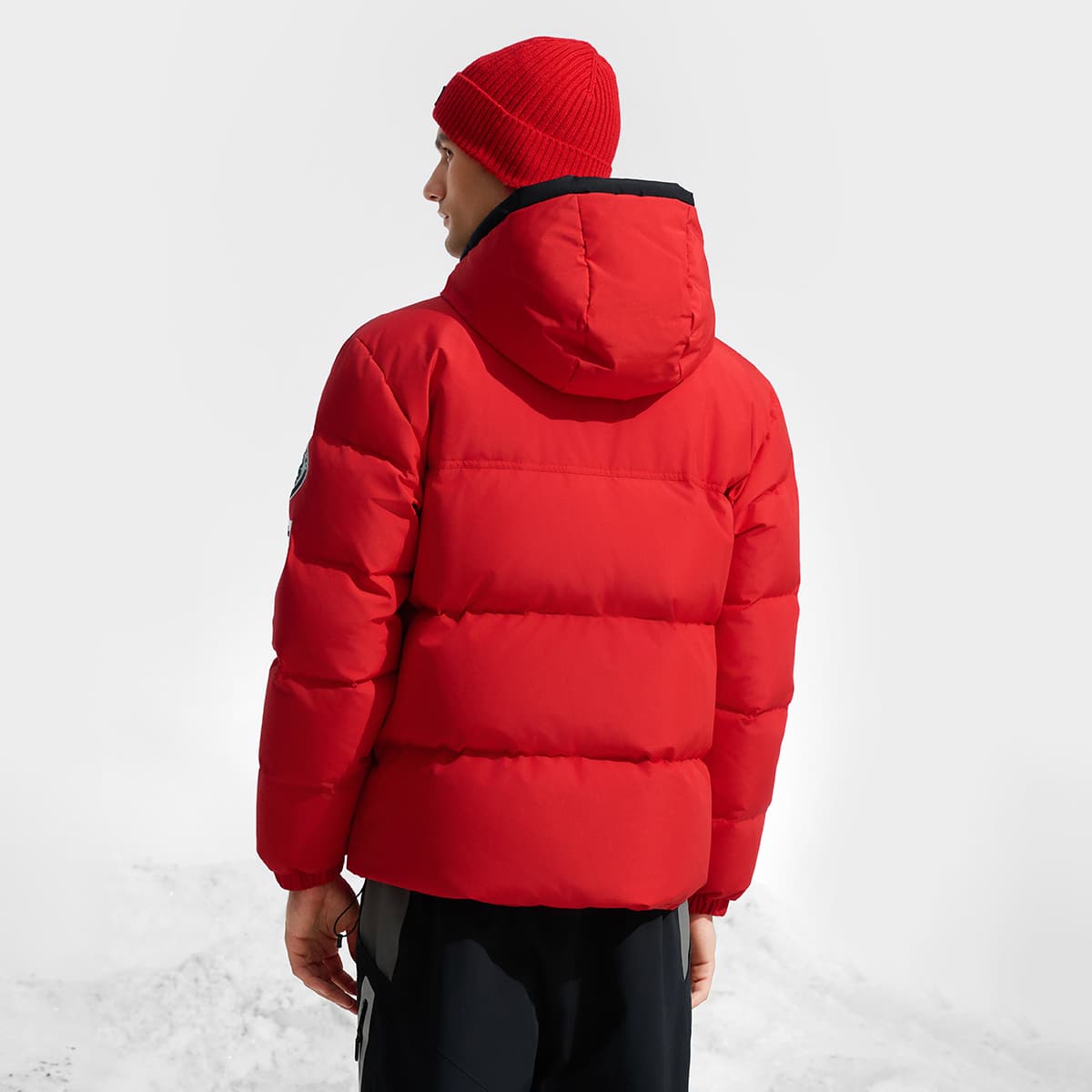 Зимняя куртка FILA RD Red Мужские Пуховики - изображение 5