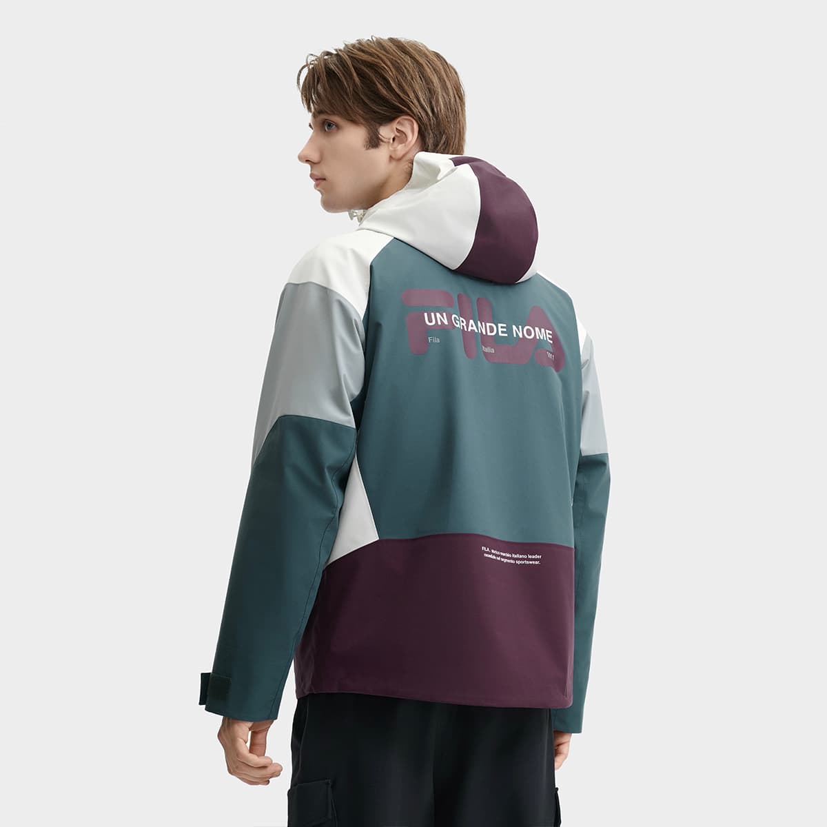 Куртка FILA Aden Зеленый Мужские Куртки - изображение 4