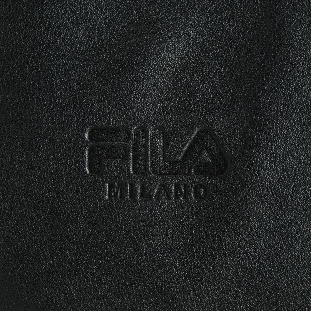 Мини-сумка FILA ПУ (полиуретан) Сумка через плечо Стандартная Женская Глубокий черный - изображение 5