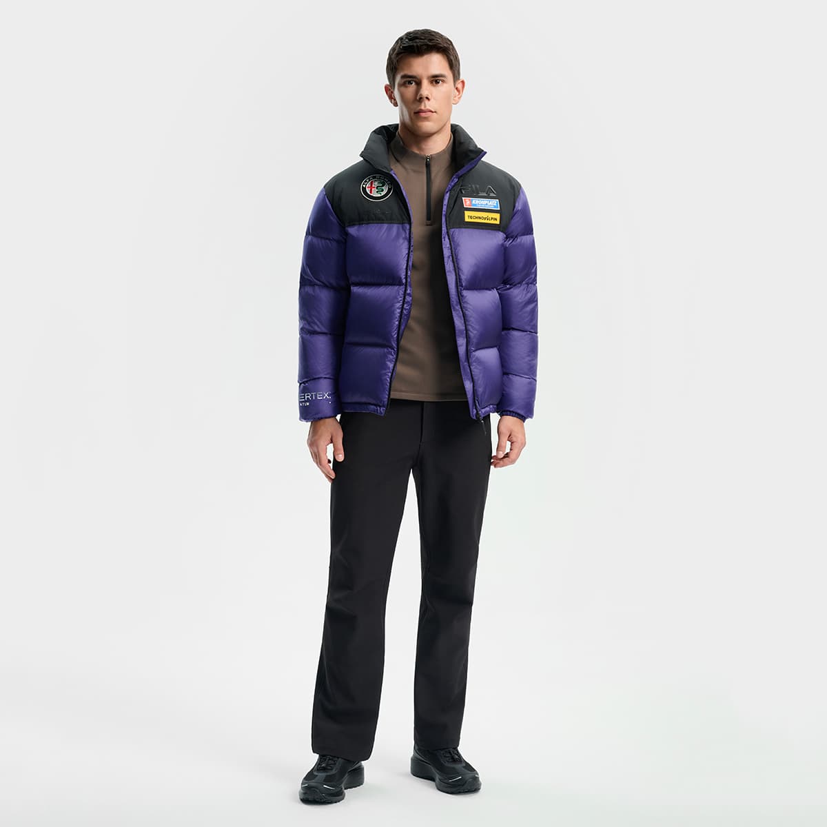 Зимняя куртка FILA SKI Пуховик Мужской Сирень - изображение 7