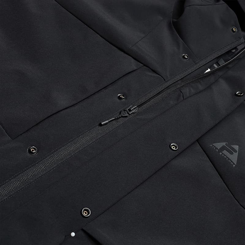 Куртка FILA Explorer Jacket Мужская Темно-Черная - изображение 6