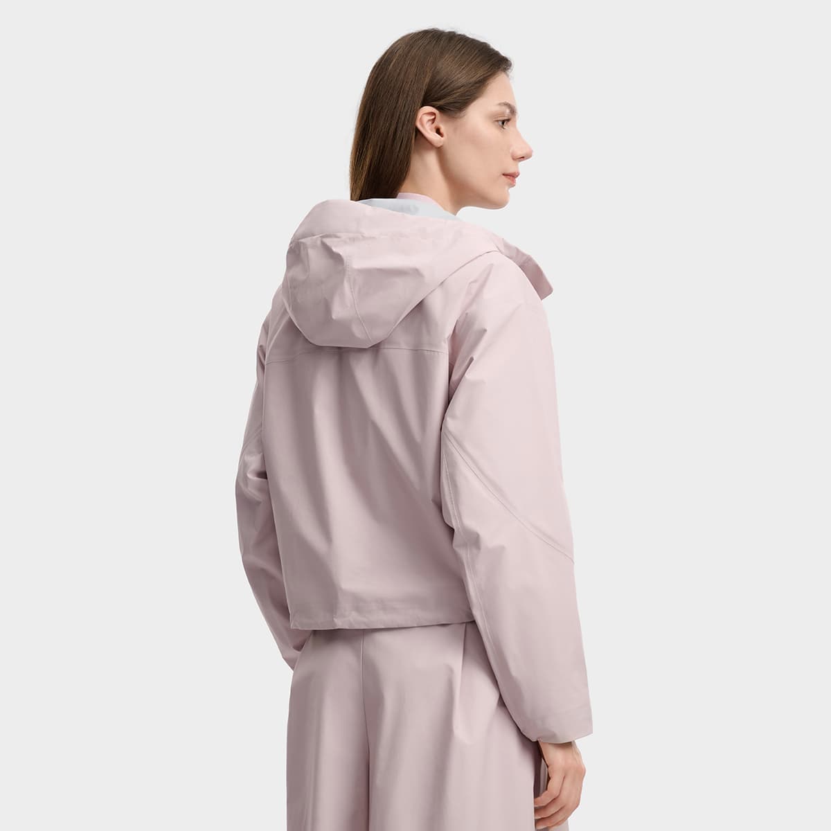 Куртка FILA Белая Куртка Женская Лотосовый Серый Порошок - изображение 4