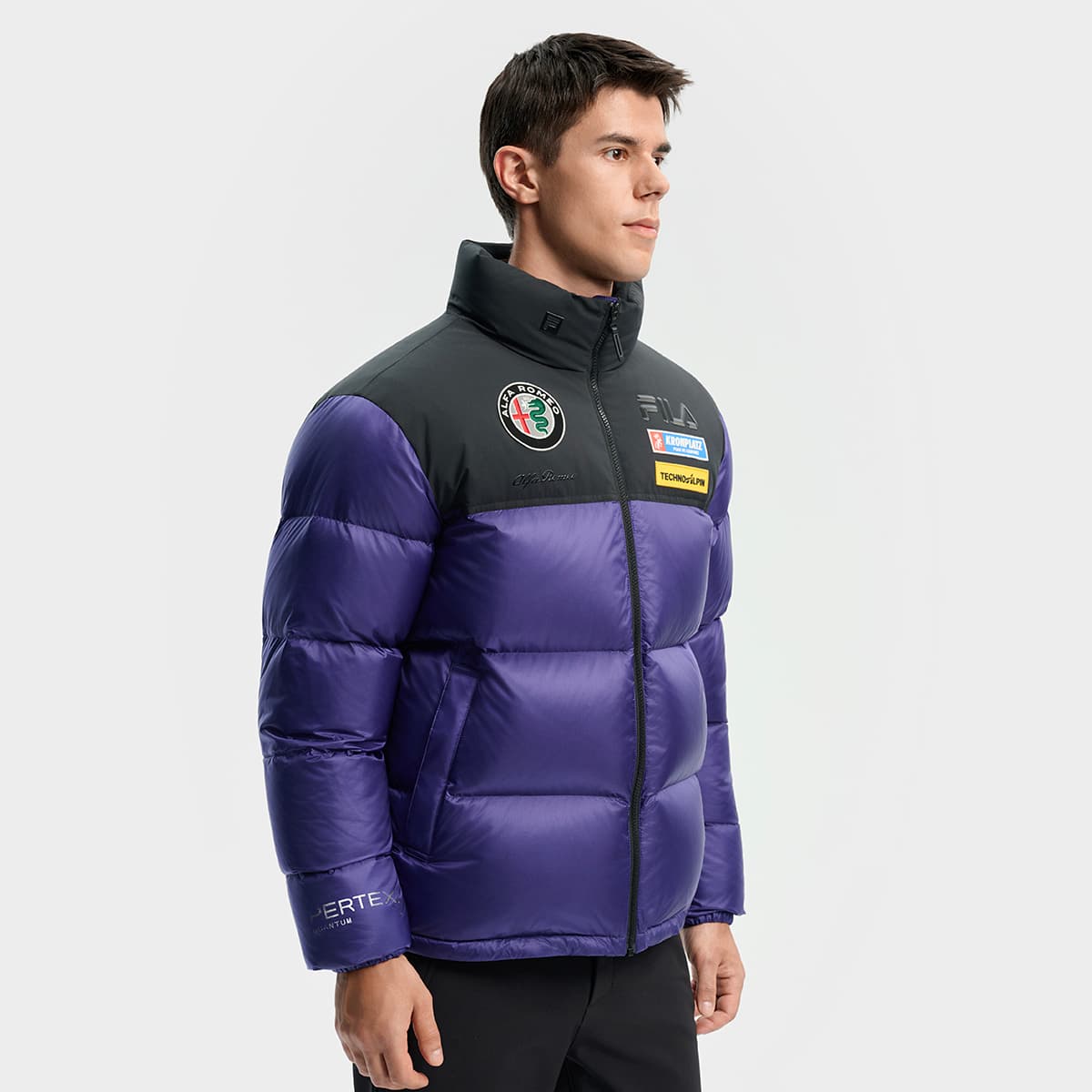 Зимняя куртка FILA SKI Пуховик Мужской Сирень - изображение 6