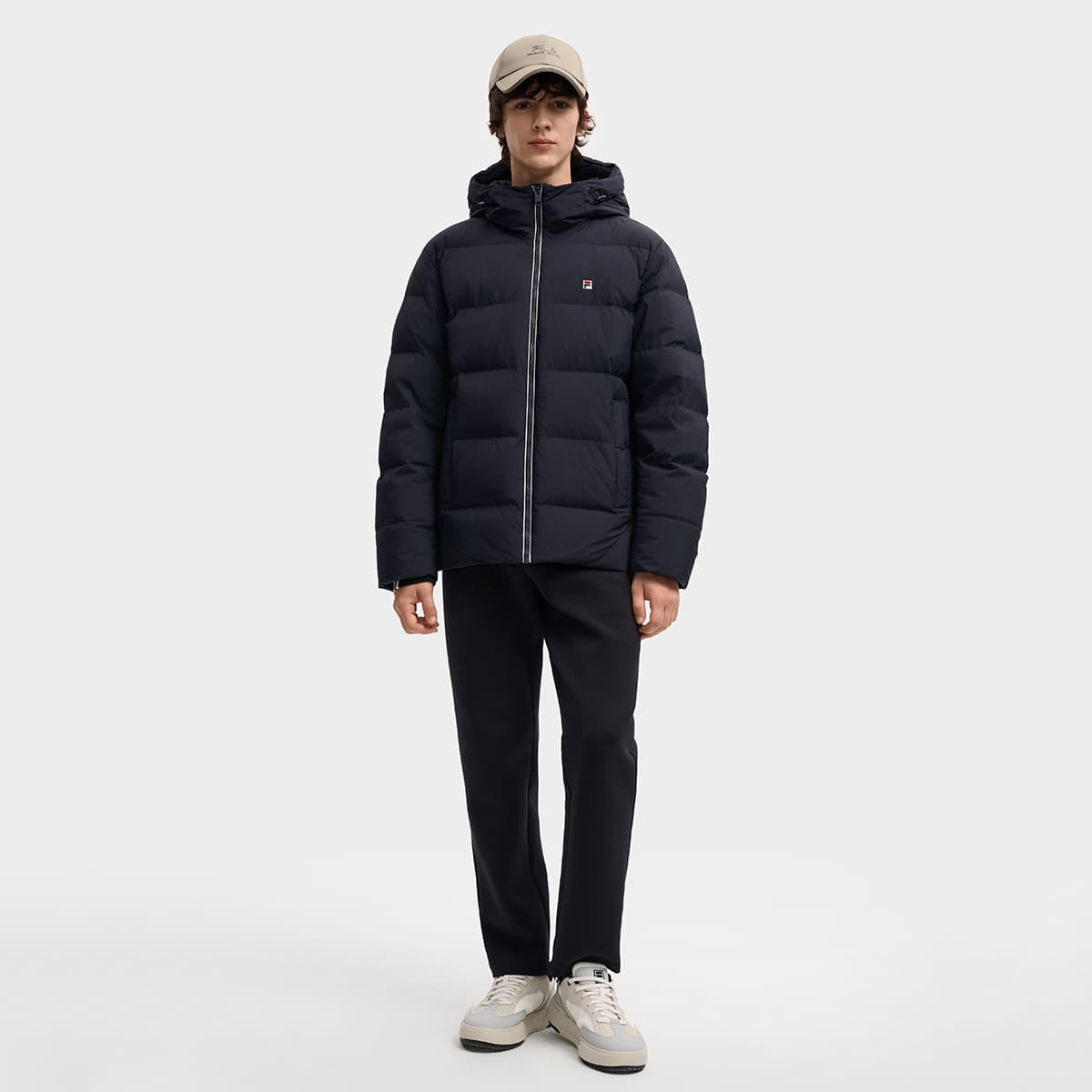 Зимняя куртка Fila Heritage Пуховик Мужской Легендарный синий - изображение 6