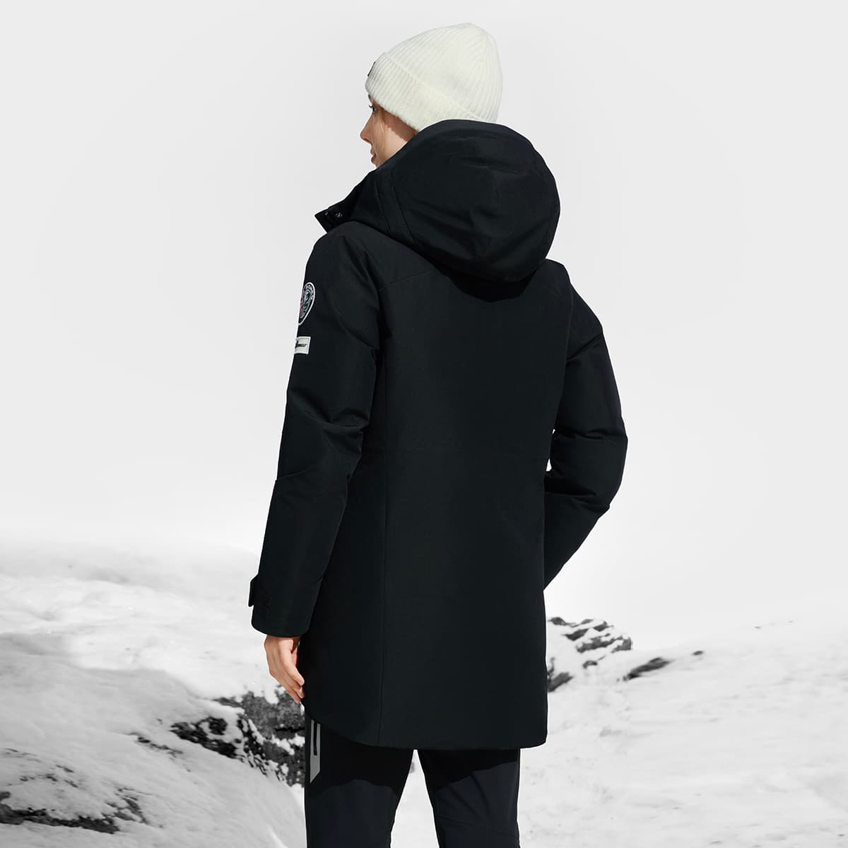 Пуховик FILA SKI Пуховик Женский Темно-Черный - изображение 5