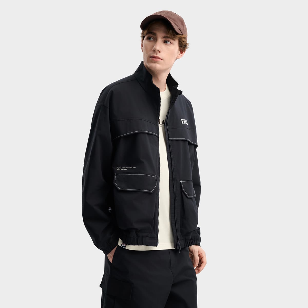 Куртка FILA ORIGINALE Куртка Мужская Легенда Синий - изображение 5
