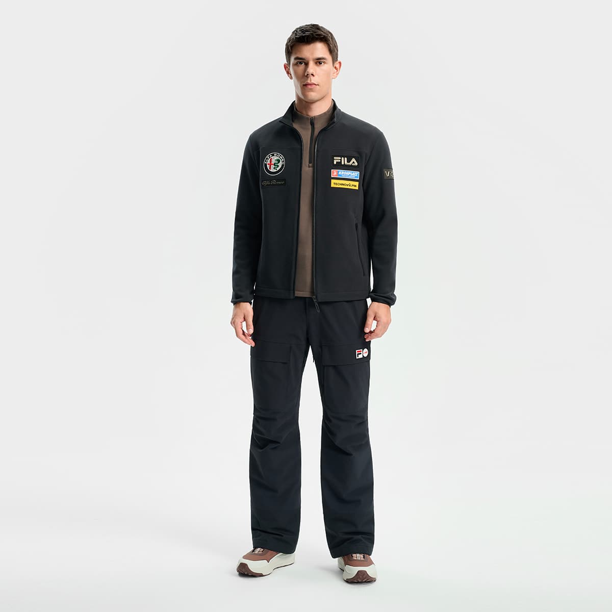 Куртка FILA SKI Куртка Мужская Темно-Черная - изображение 7