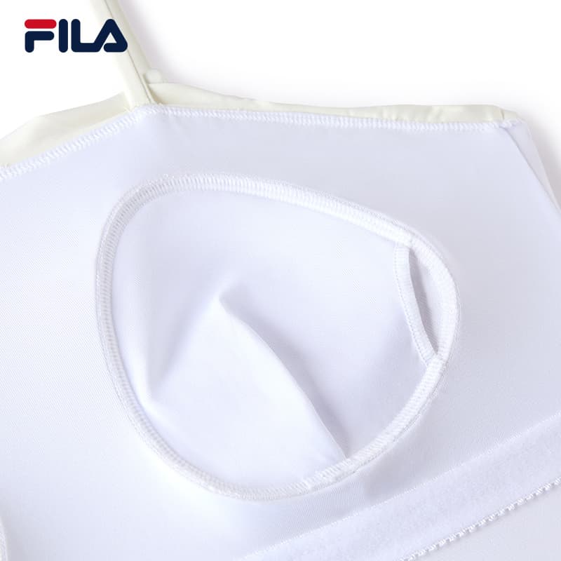 FILA Фитнес Ван-Пис Купальник Женский Облачный Белый - изображение 5