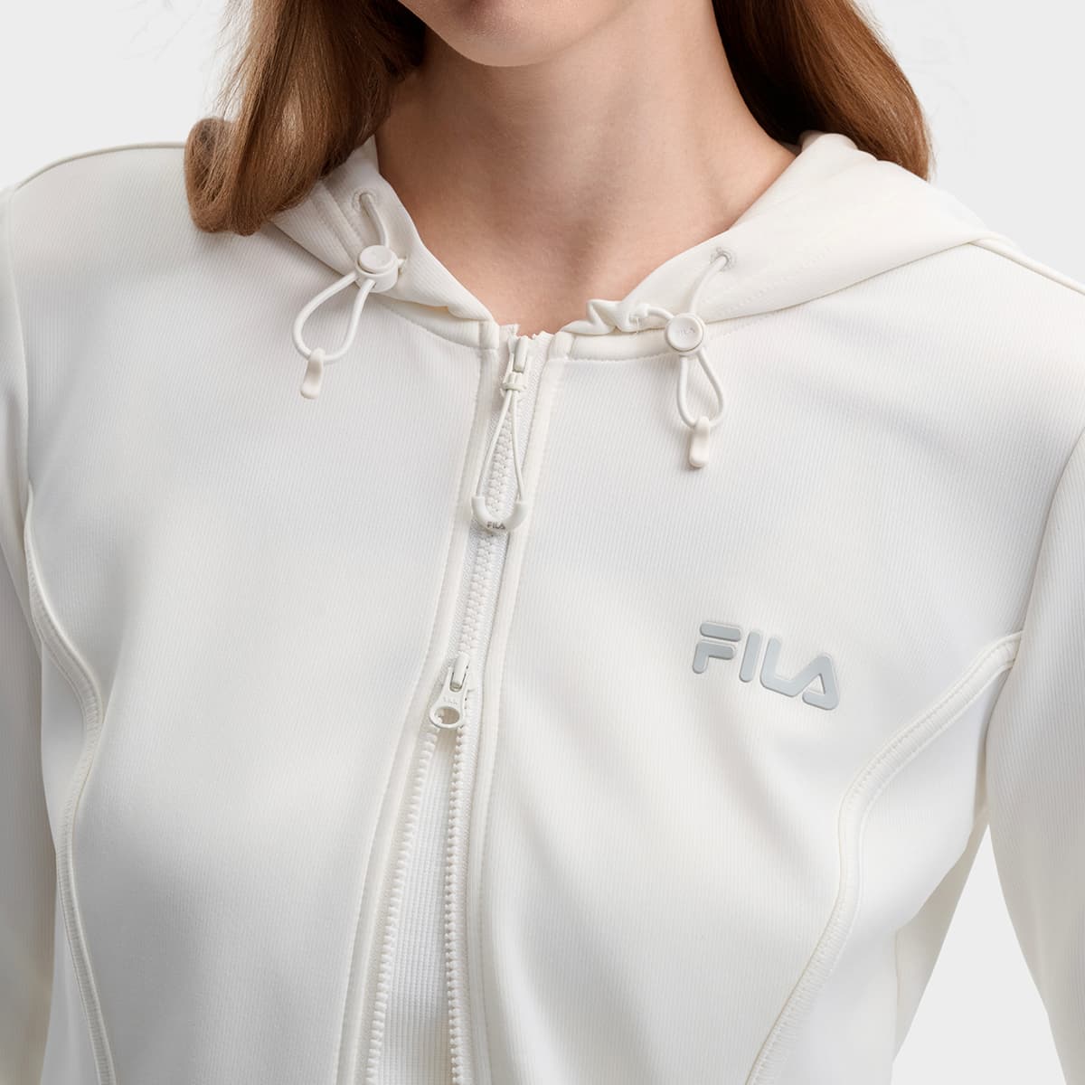 Куртка FILA ORIGINALE Куртка Женская Облачный Белый - изображение 7