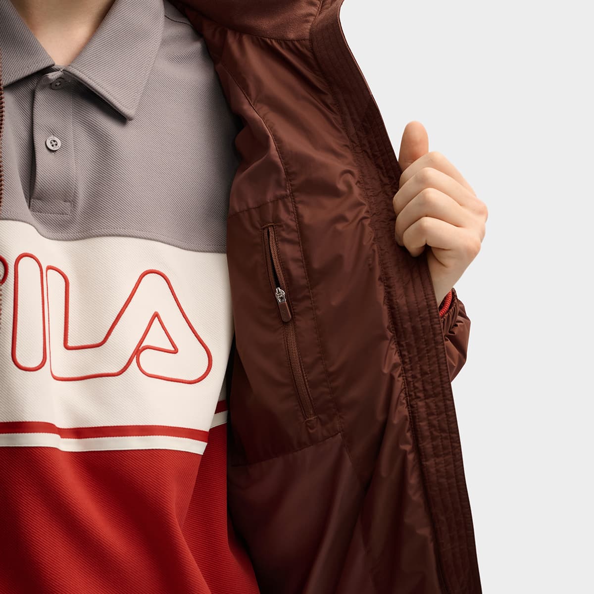 Зимняя куртка FILA ORIGINALE Мужской пуховик - изображение 8