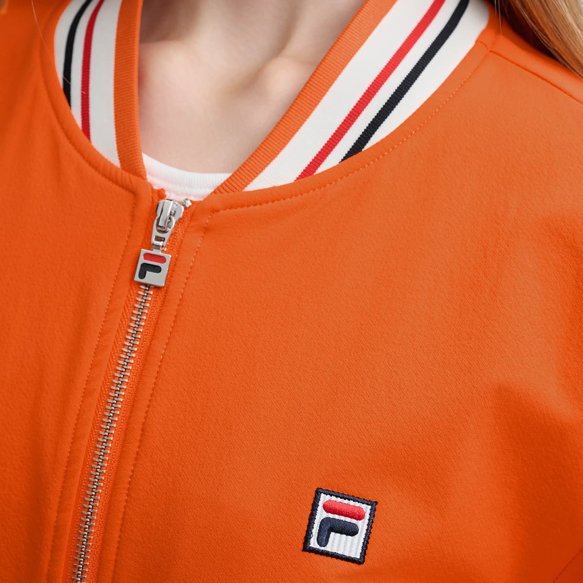 Куртка FILA Куртка Унисекс Классический Тюльпан Оранжевый - изображение 6