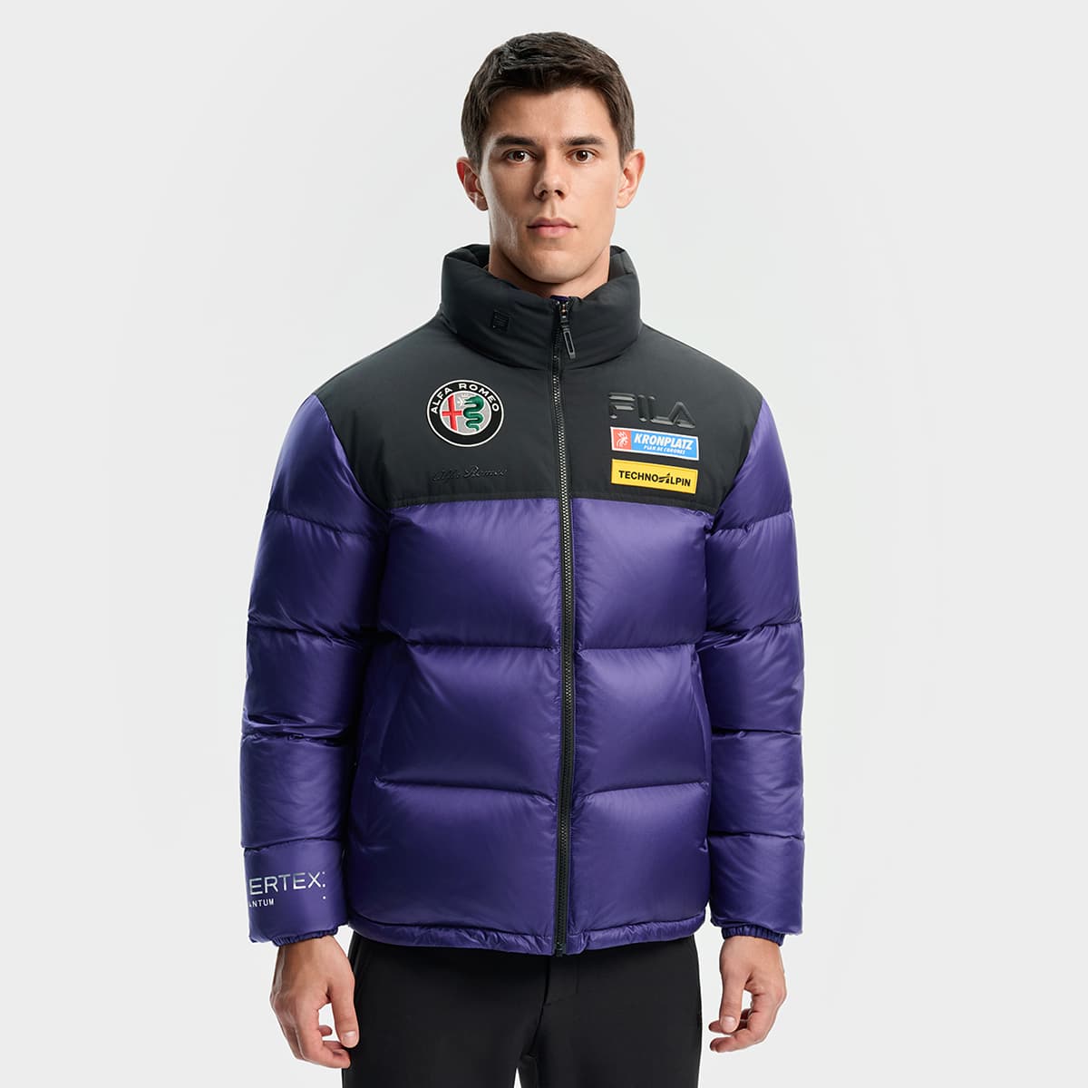 Зимняя куртка FILA SKI Пуховик Мужской Сирень - изображение 4
