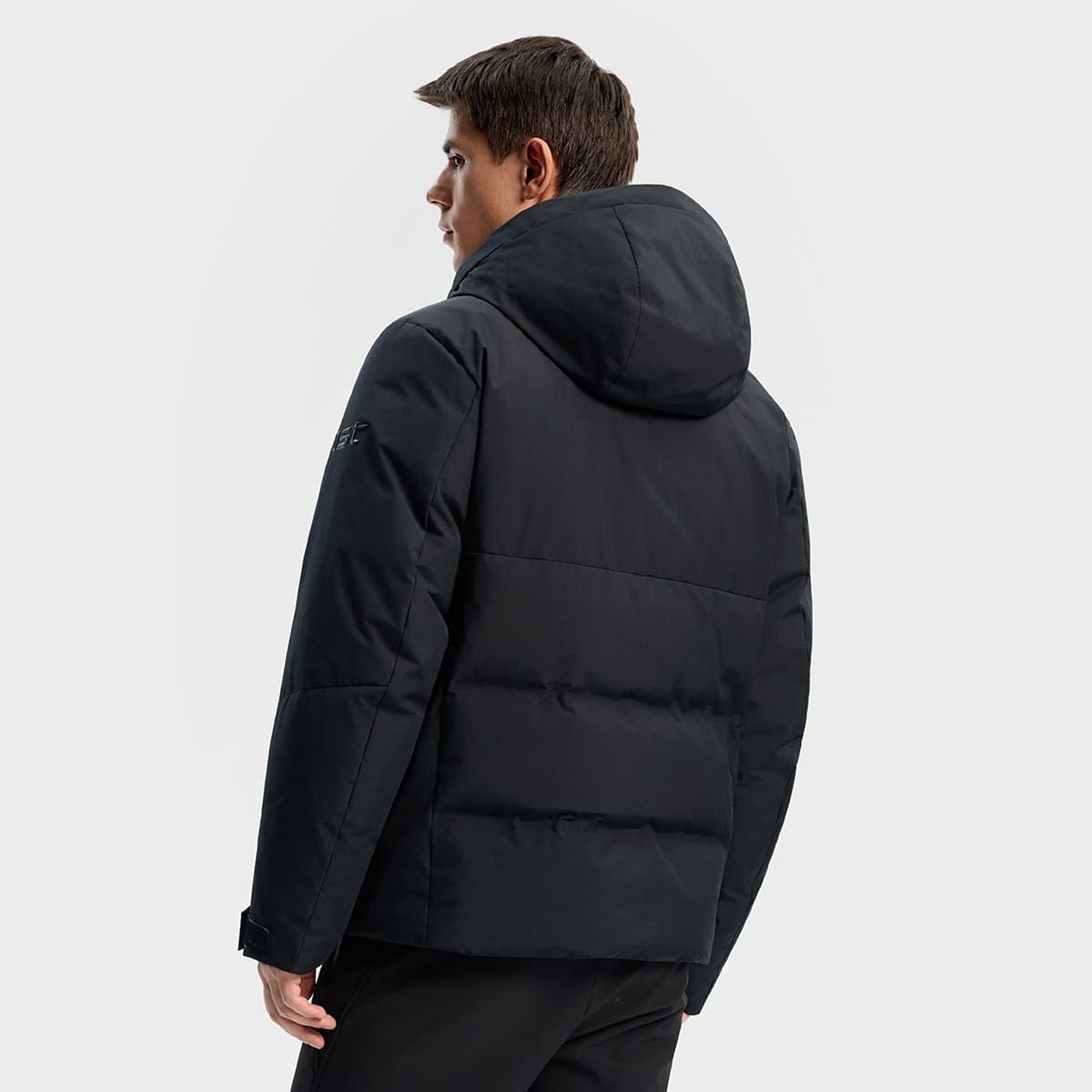 Зимняя куртка FILA SKI Пуховик Мужской Темно-черный - изображение 5