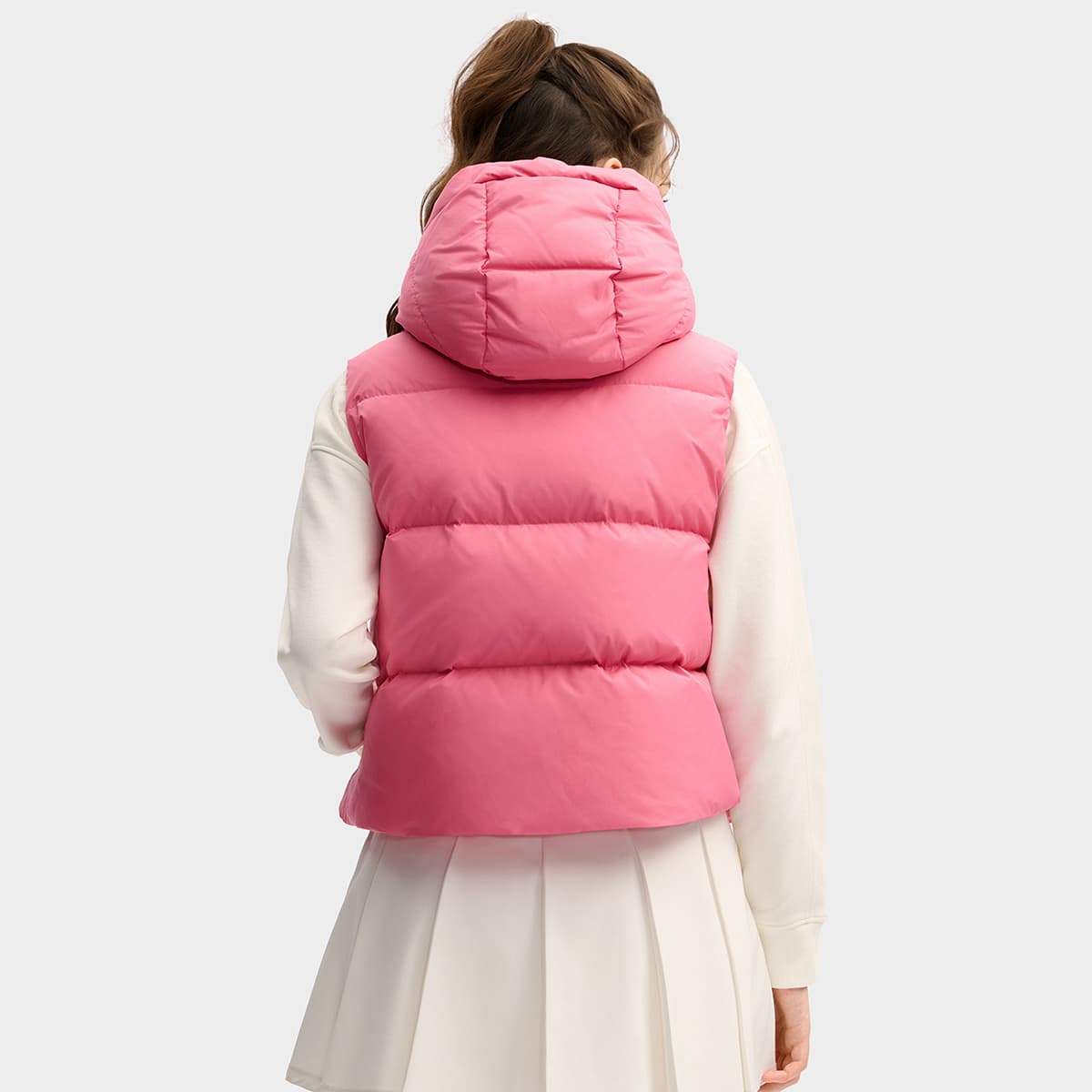 FILA ORIGINALE Пуховый жилет Женские Балетный розовый - изображение 4