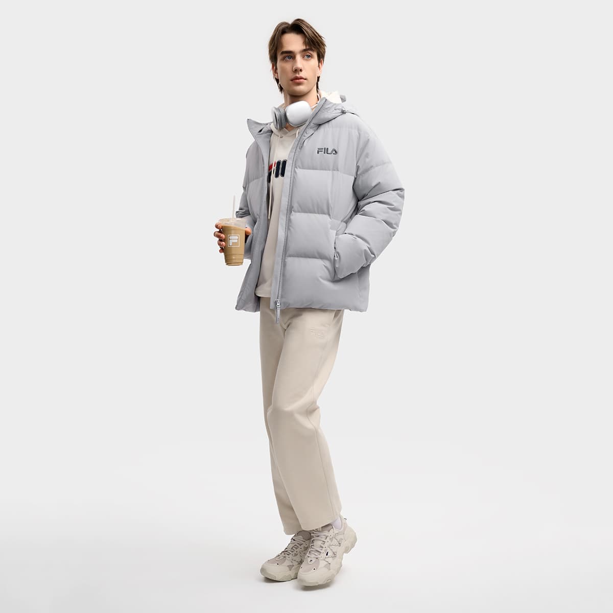 Зимняя куртка FILA ORIGINALE Пуховик Унисекс - изображение 6