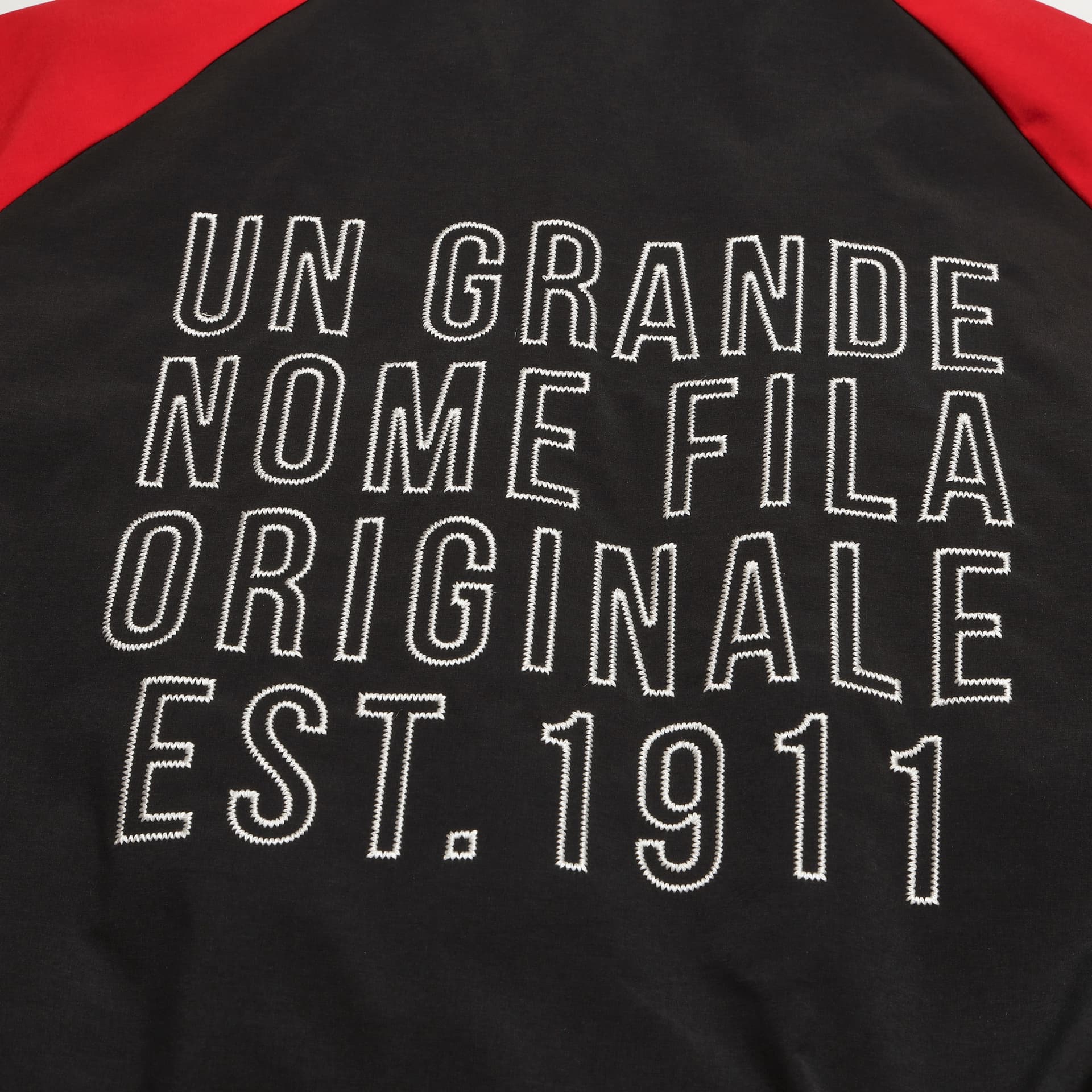 FILA ORIGINALE Пуховая куртка Женская Dark Current Черная - изображение 4