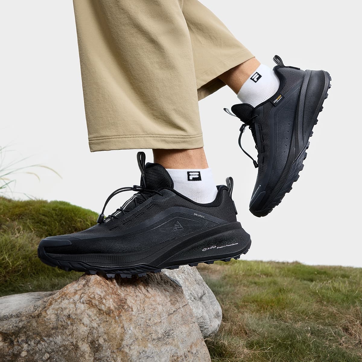 Кроссовки для бега FILA SPD LYNX 3 Low Беговые кроссовки Мужские Черные - изображение 3