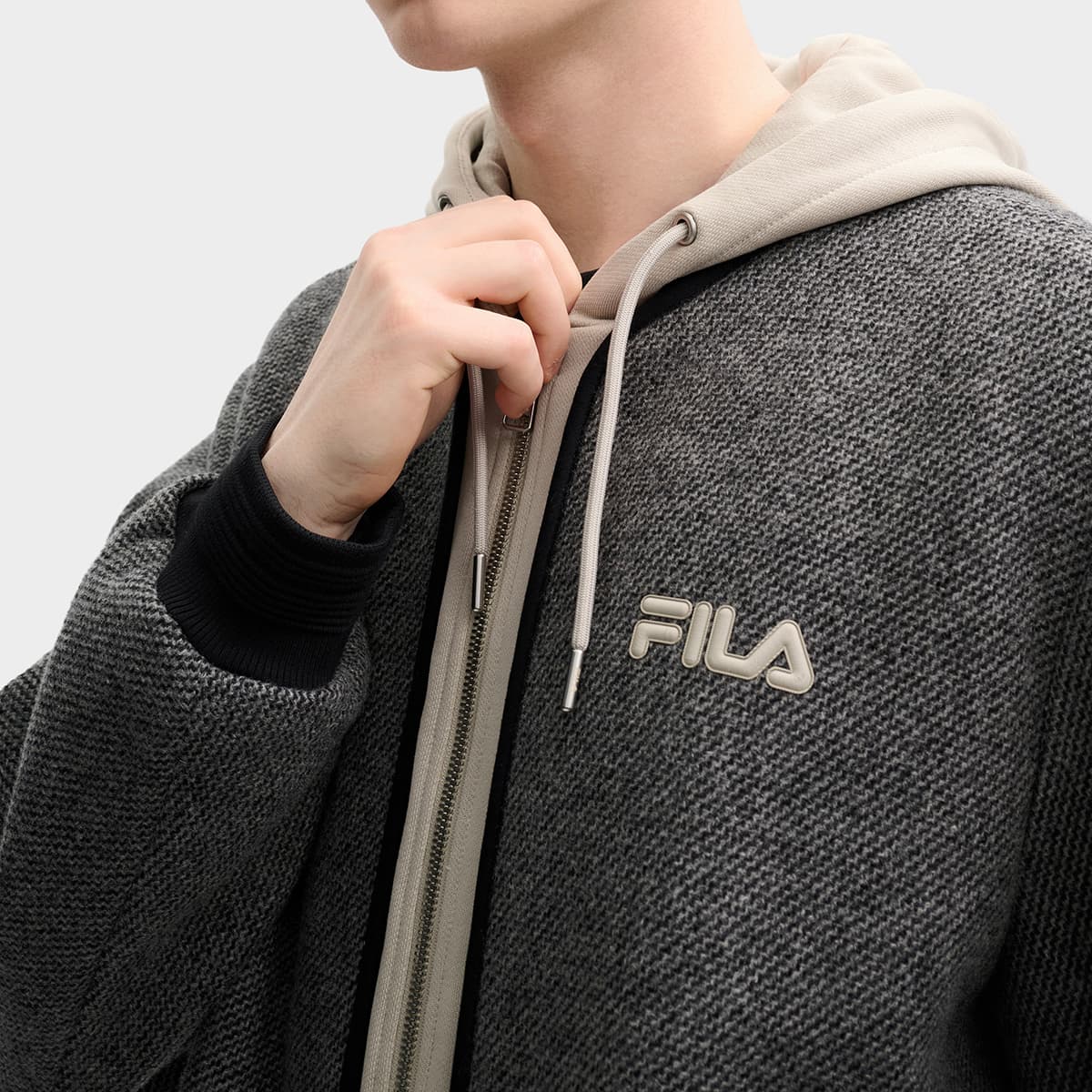 Куртка FILA MODERN HERITAGE Куртка Мужская Фотиния Серый - изображение 7