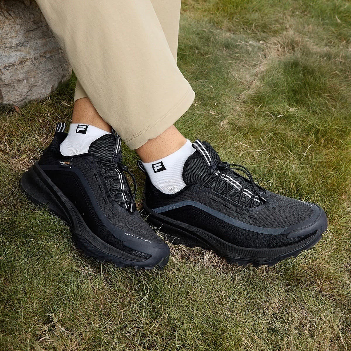 Кроссовки для бега FILA SPD LYNX 3 Low Беговые кроссовки Мужские Черные - изображение 5