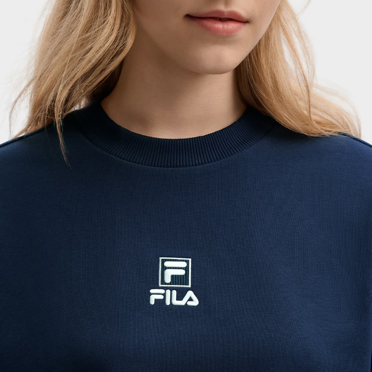 Худи FILA ORIGINALE Межзвездный синий Унисекс Толстовка - изображение 7