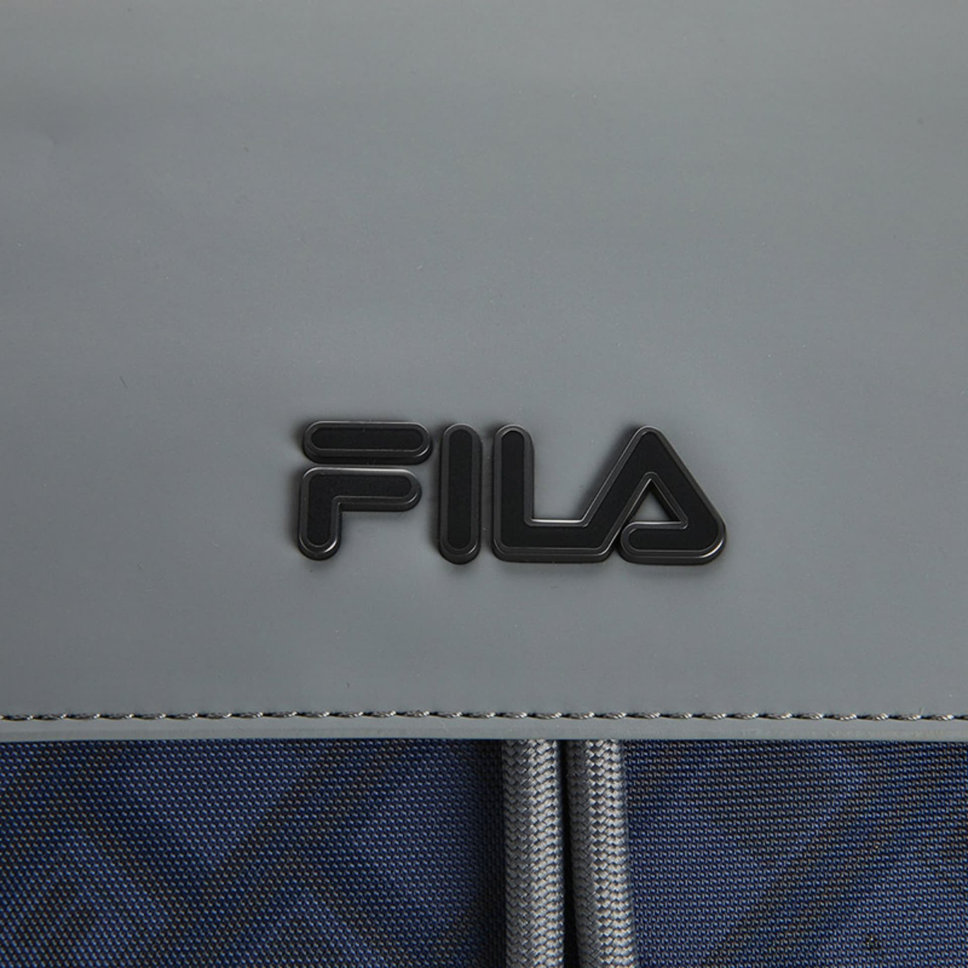 Рюкзак Fila Heritage Ткань ПУ (полиуретан) Рюкзак Стандартный (стандартный) Мужской Пыльно-синий Серый - изображение 4