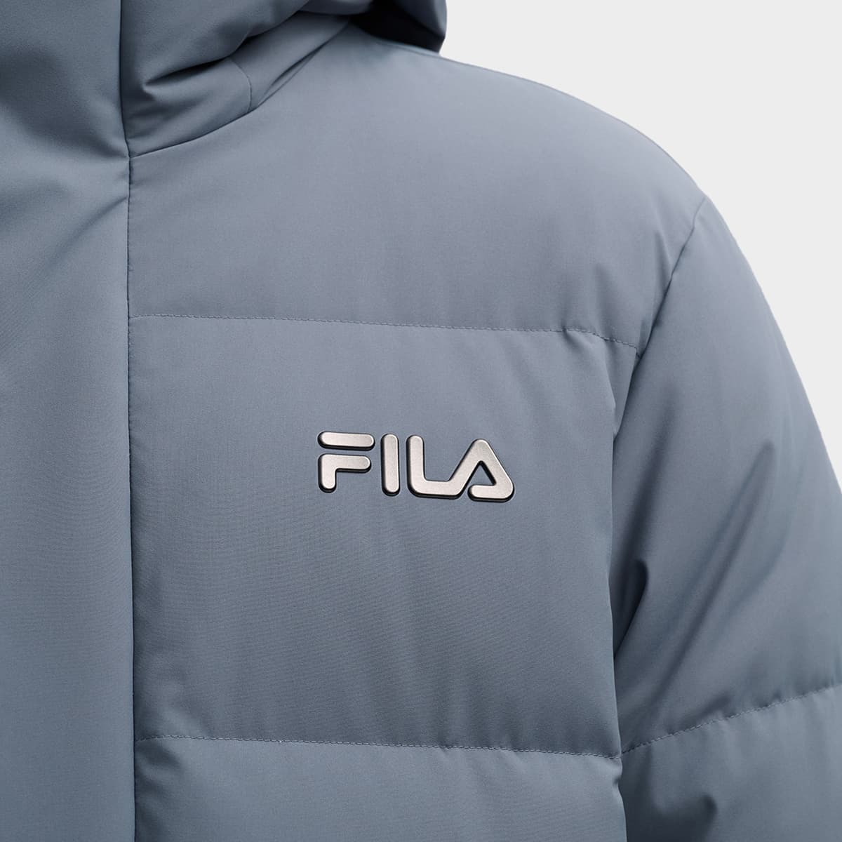 Зимняя куртка FILA Пуховик Унисекс Tunnel Темно-синий - изображение 8