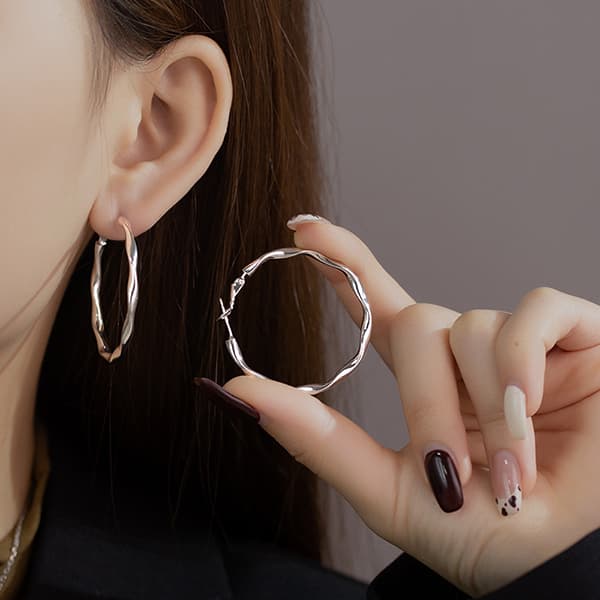 Серьги US8ACC Сплав Серьги Женские - изображение 3