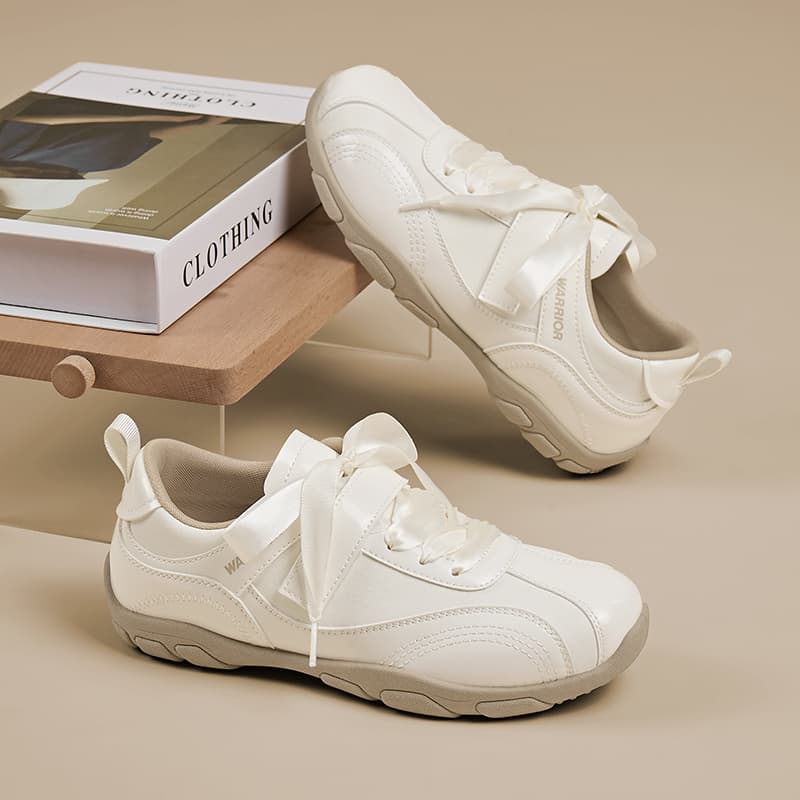 Кроссовки WARRIOR Повседневная обувь Low Топ Бежево-абрикосовый Женские - изображение 8