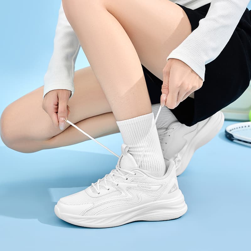 Кроссовки для бега Warrior Low Top Беговые кроссовки Унисекс Белый Серый - изображение 8