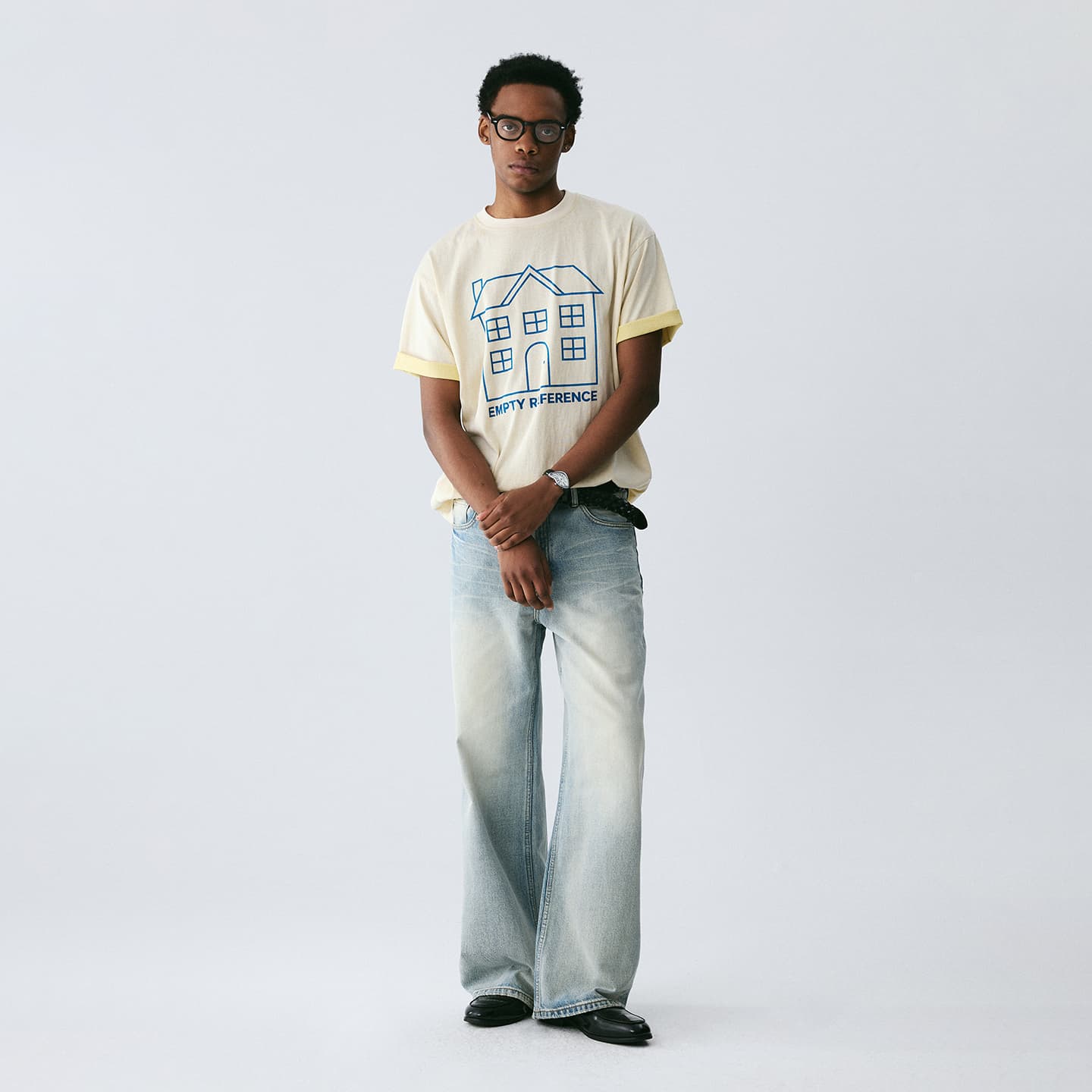 Футболка EMPTY REFERENCE Унисекс T-рубашки - изображение 6