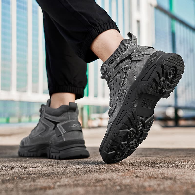 Кроссовки Jeep High Top Альпинистская Обувь для Мужчин - изображение 13