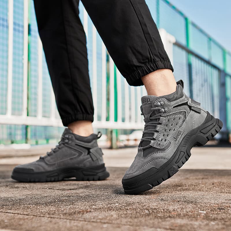 Кроссовки Jeep High Top Альпинистская Обувь для Мужчин - изображение 11