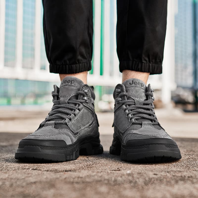 Кроссовки Jeep High Top Альпинистская Обувь для Мужчин - изображение 9