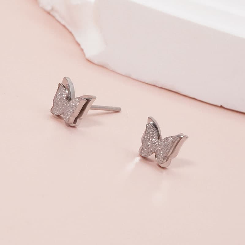 Серьги VERENA REINE ZIRCONIUM Титановые стальные серьги-гвоздики для женщин - изображение 5