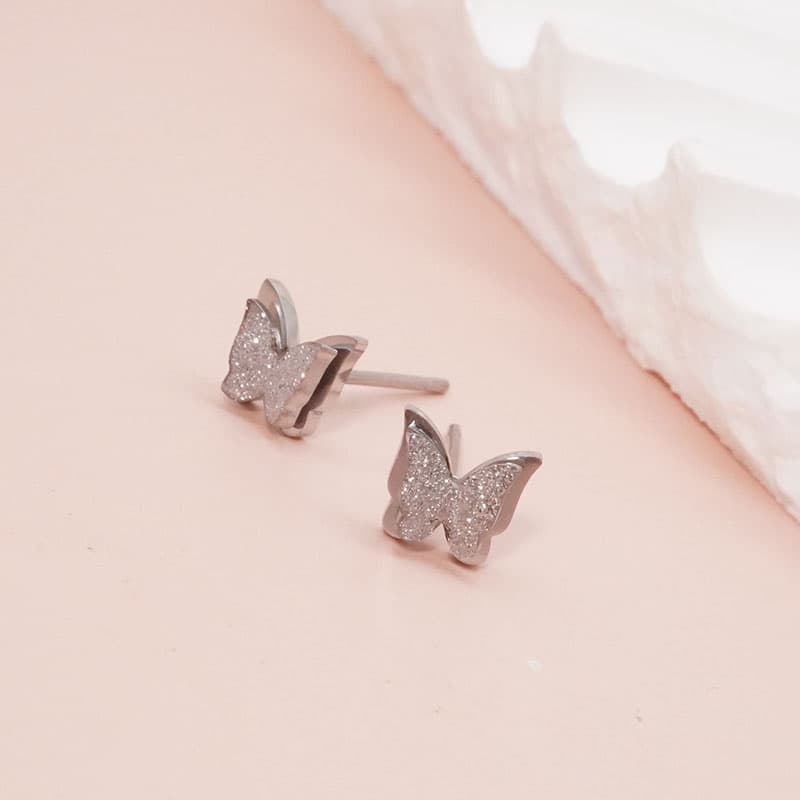 Серьги VERENA REINE ZIRCONIUM Титановые стальные серьги-гвоздики для женщин - изображение 3