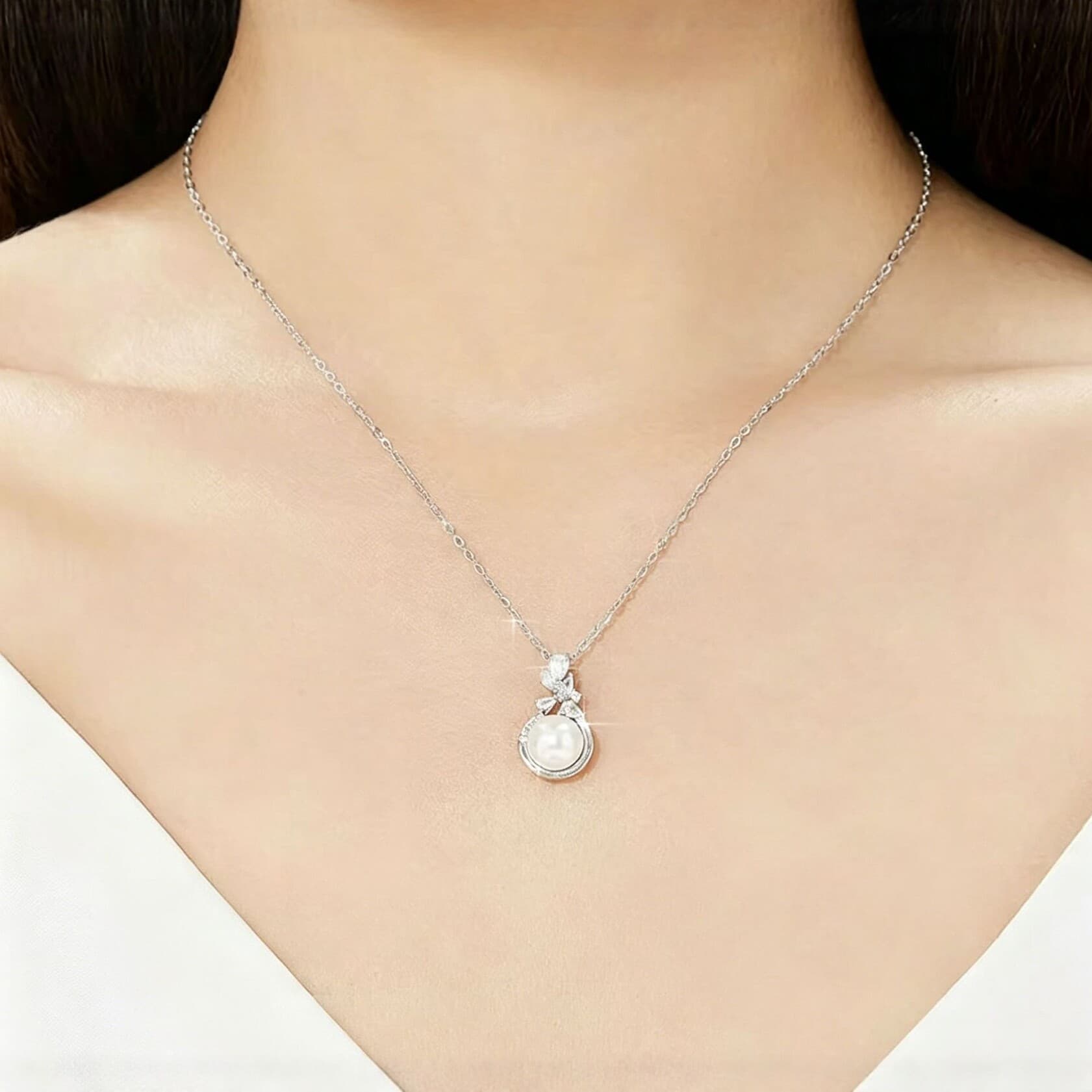 Ожерелье VERENA REINE Shell Pearl (Искусственный жемчуг) Цепочки и ожерелья Женские - изображение 5