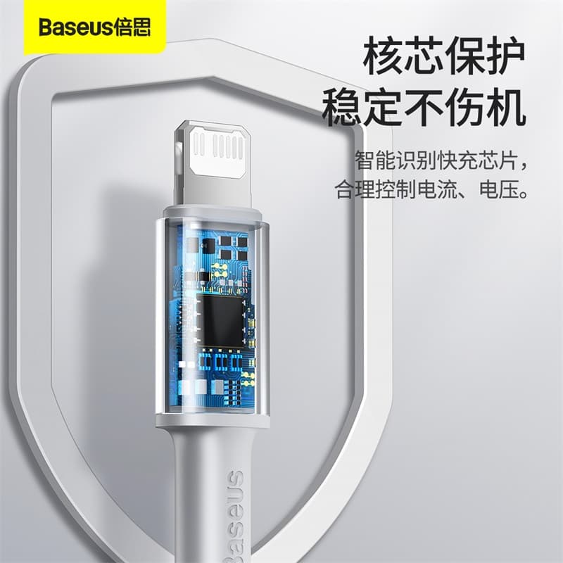 Baseus C to L PD20W 1 iPhone15 - изображение 5