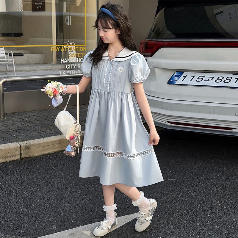PIERRE CARDIN Blue Kids Платья - изображение 5