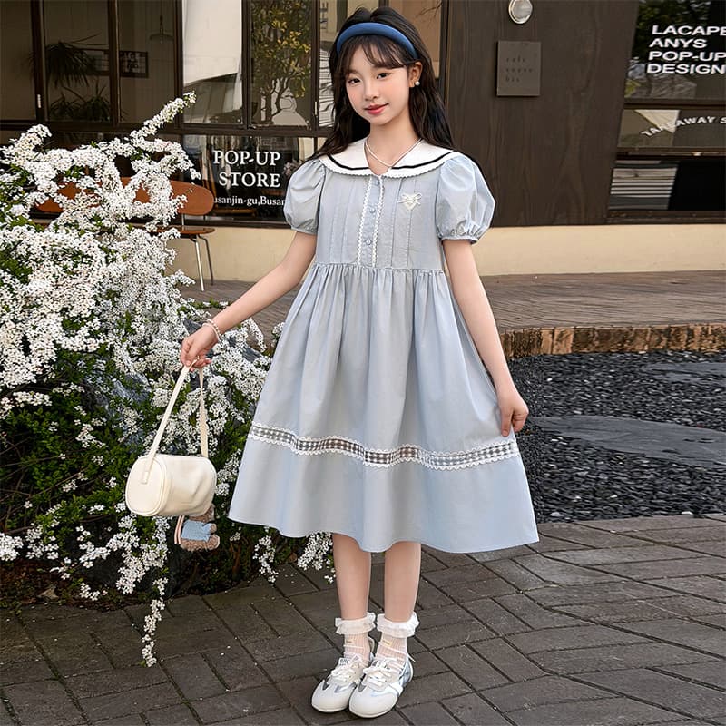 PIERRE CARDIN Blue Kids Платья - изображение 4