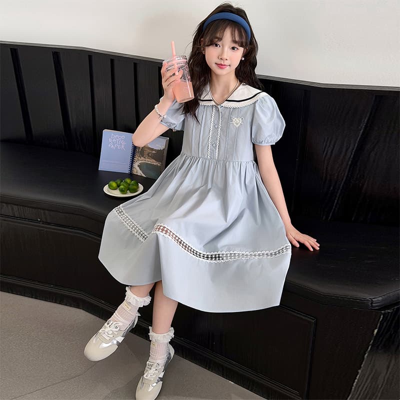 PIERRE CARDIN Blue Kids Платья - изображение 3