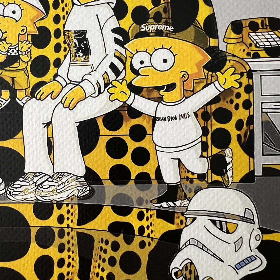 Постер Death NYC Simpson Family Photo 01 2023 45*32cm - изображение 4