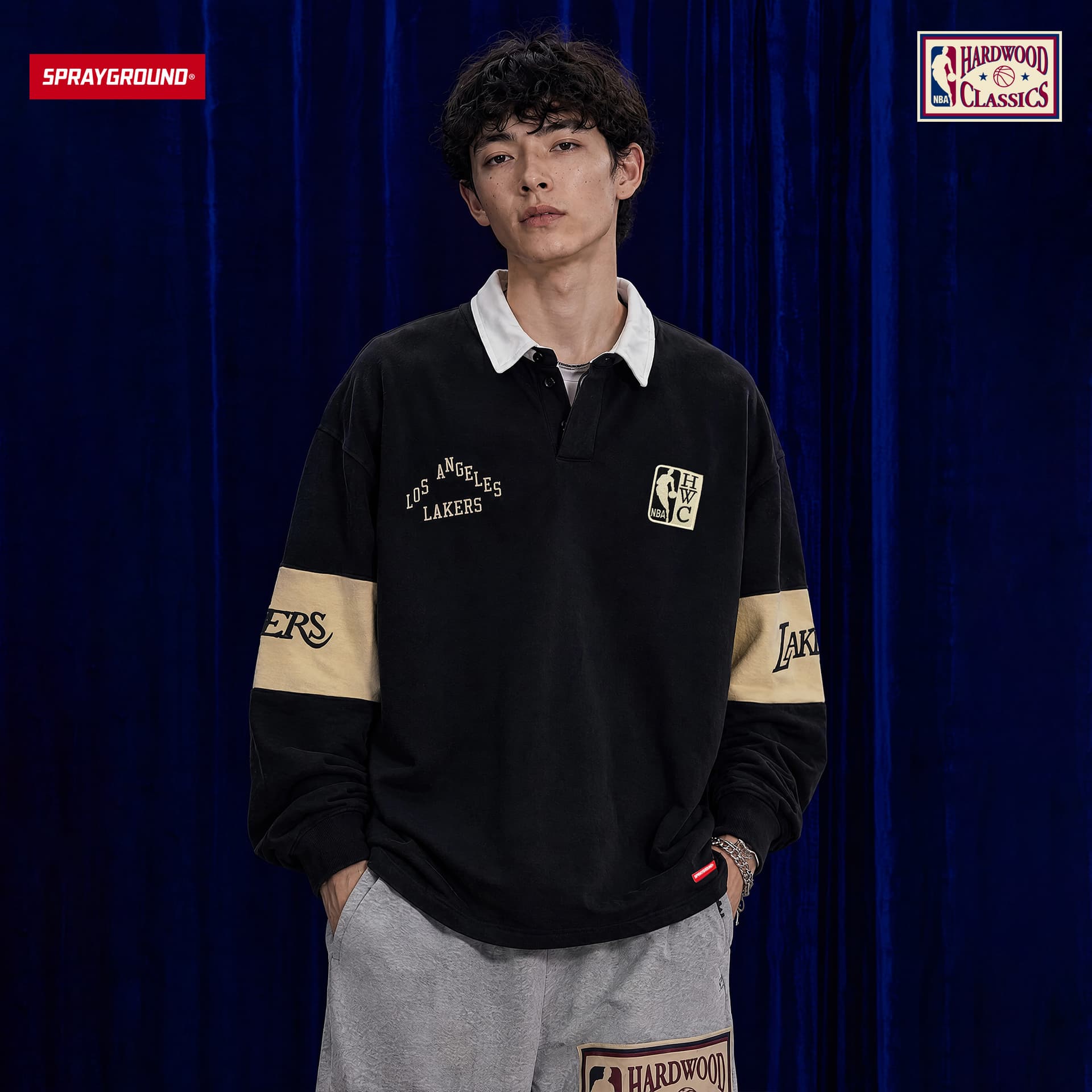 Поло SPRAYGROUND NBA HWC Поло Мужской - изображение 4