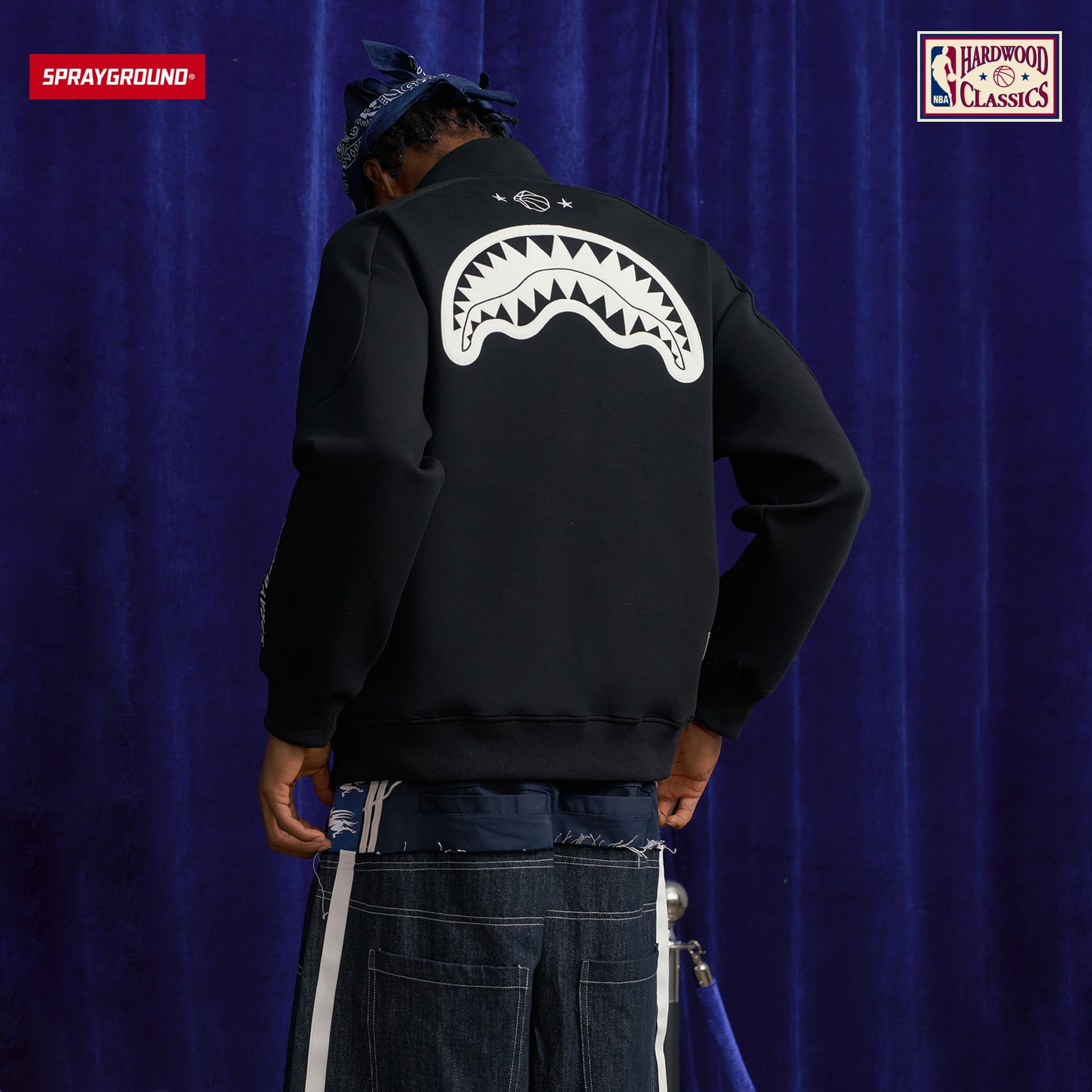 Худи SPRAYGROUND NBA HWC Черный Унисекс Толстовки - изображение 3
