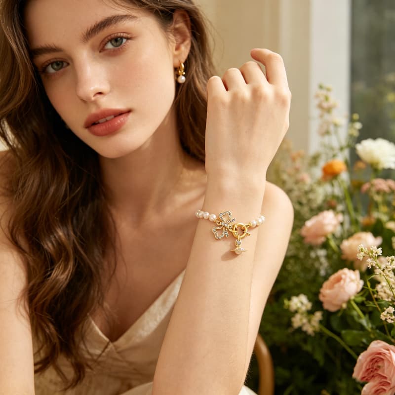 Браслет Vivienne Westwood Brass Bracelets Женские - изображение 3
